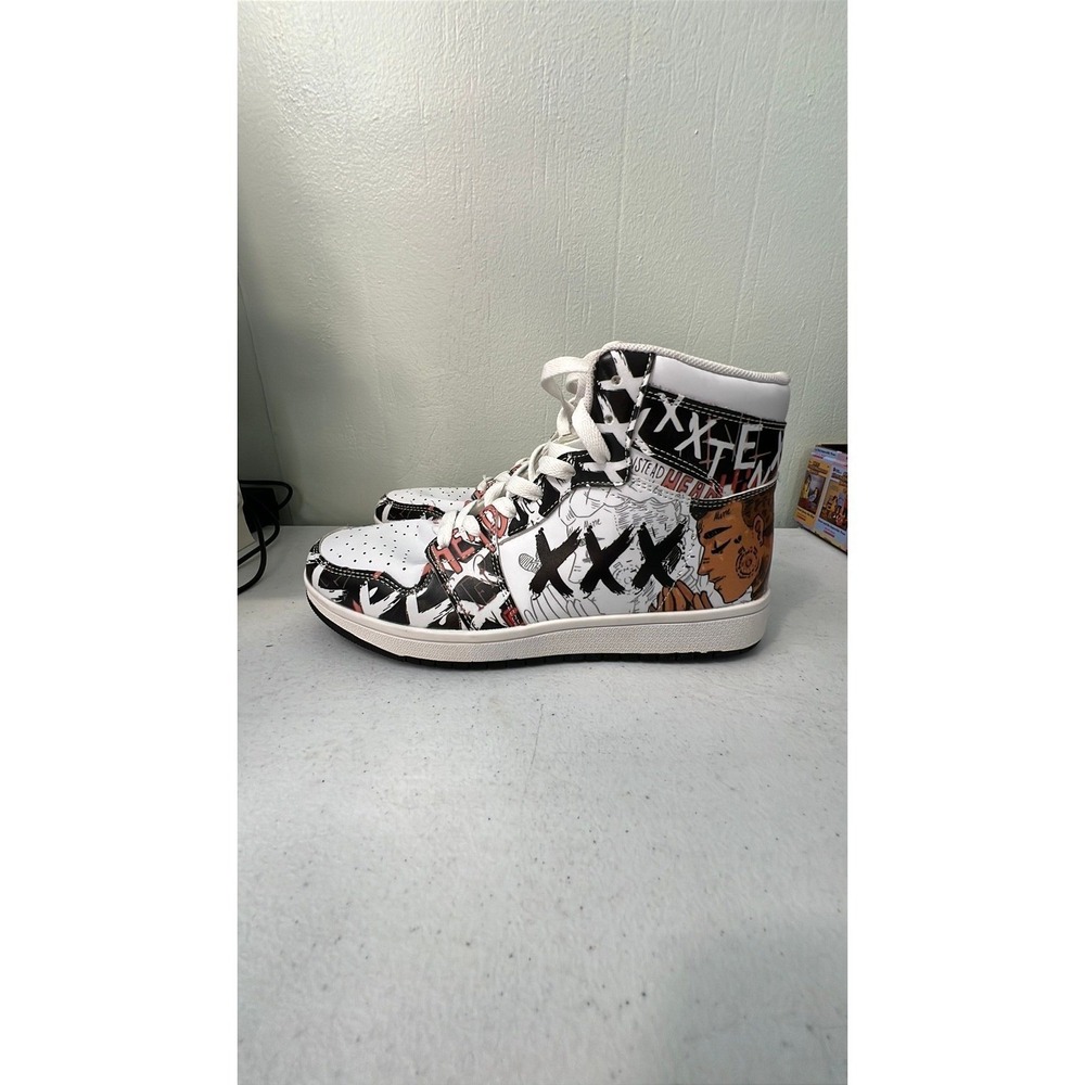 Big Kid 4.5/ Women 6- XXX Tentacion High Top Sneakers